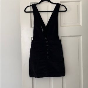 Free People Black corduroy jumper